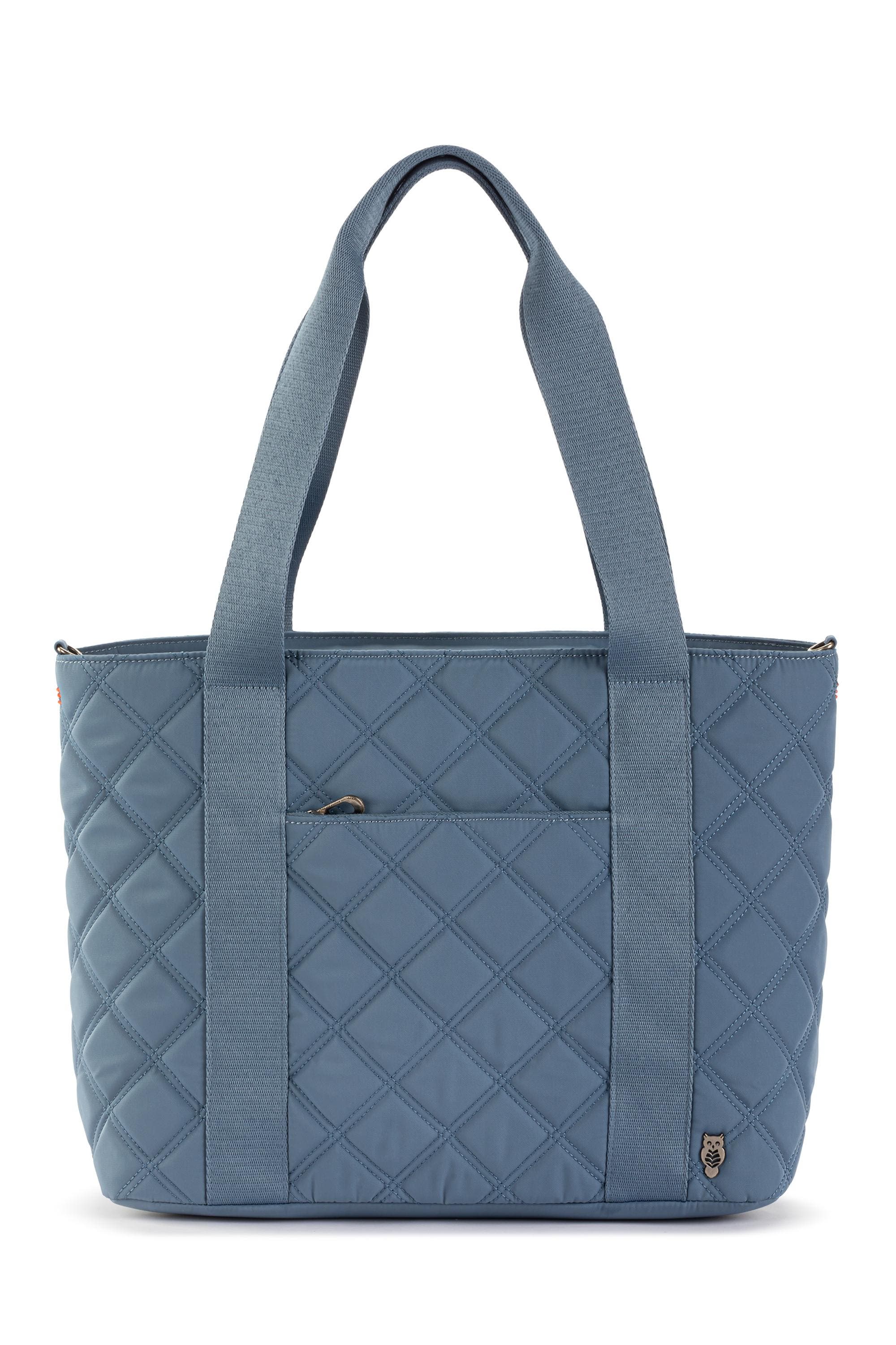 Sakroots Arlo Large Tote Bag - Quilted in Maritime Diamond Quilted 