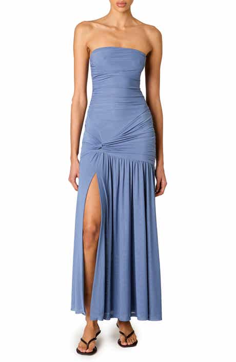 Abbott Kinney Strapless Maxi Dress