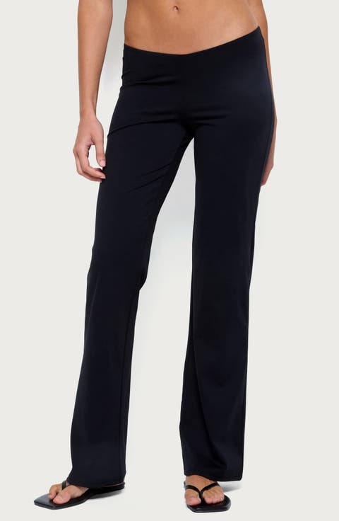 Anika Scooped Straight Leg Pants