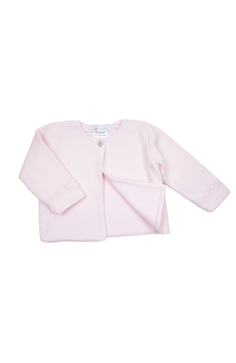 Cuclie Hand Smocked Layette Set, Alternate, color, Pink