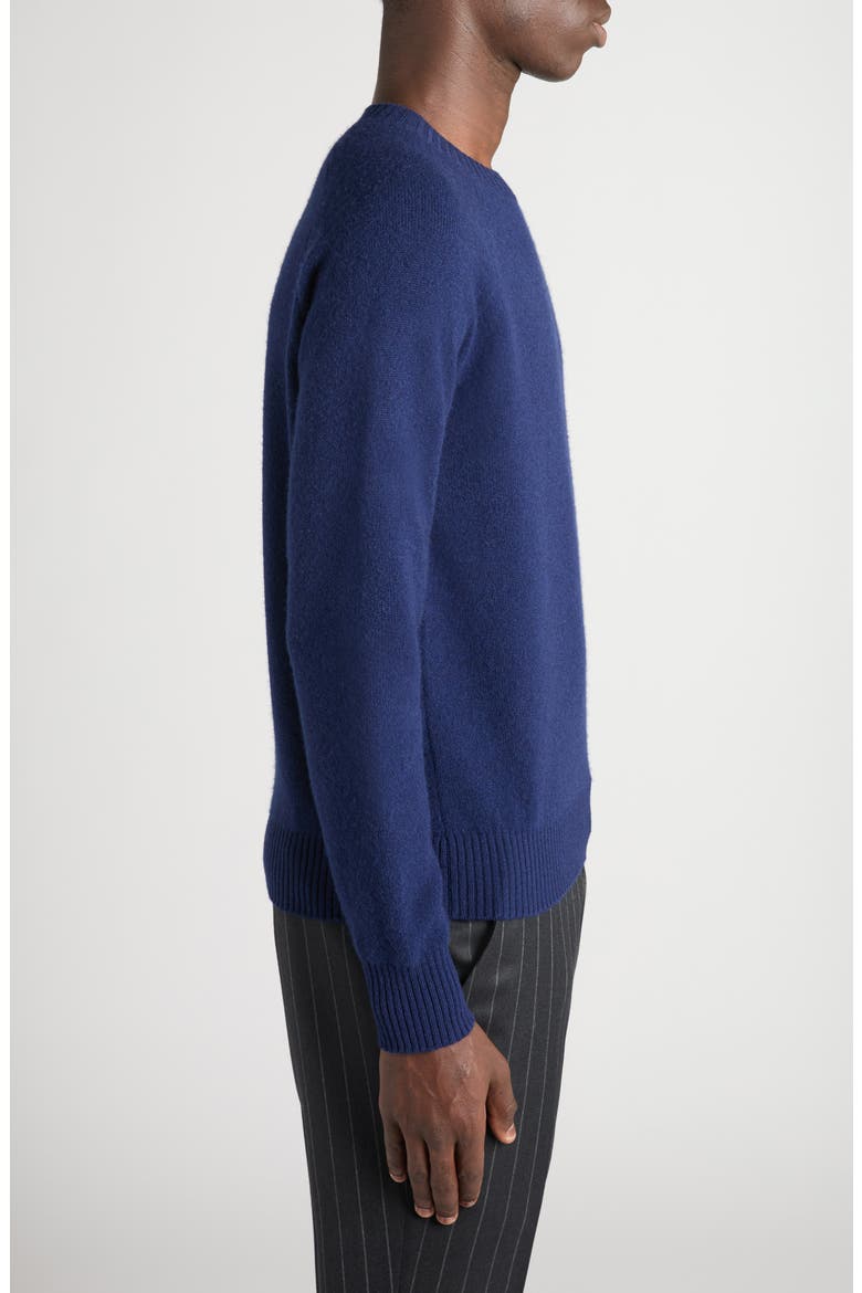 Lambswool & Cashmere Crewneck Sweater, Alternate, color, HB812 OCEAN BLUE