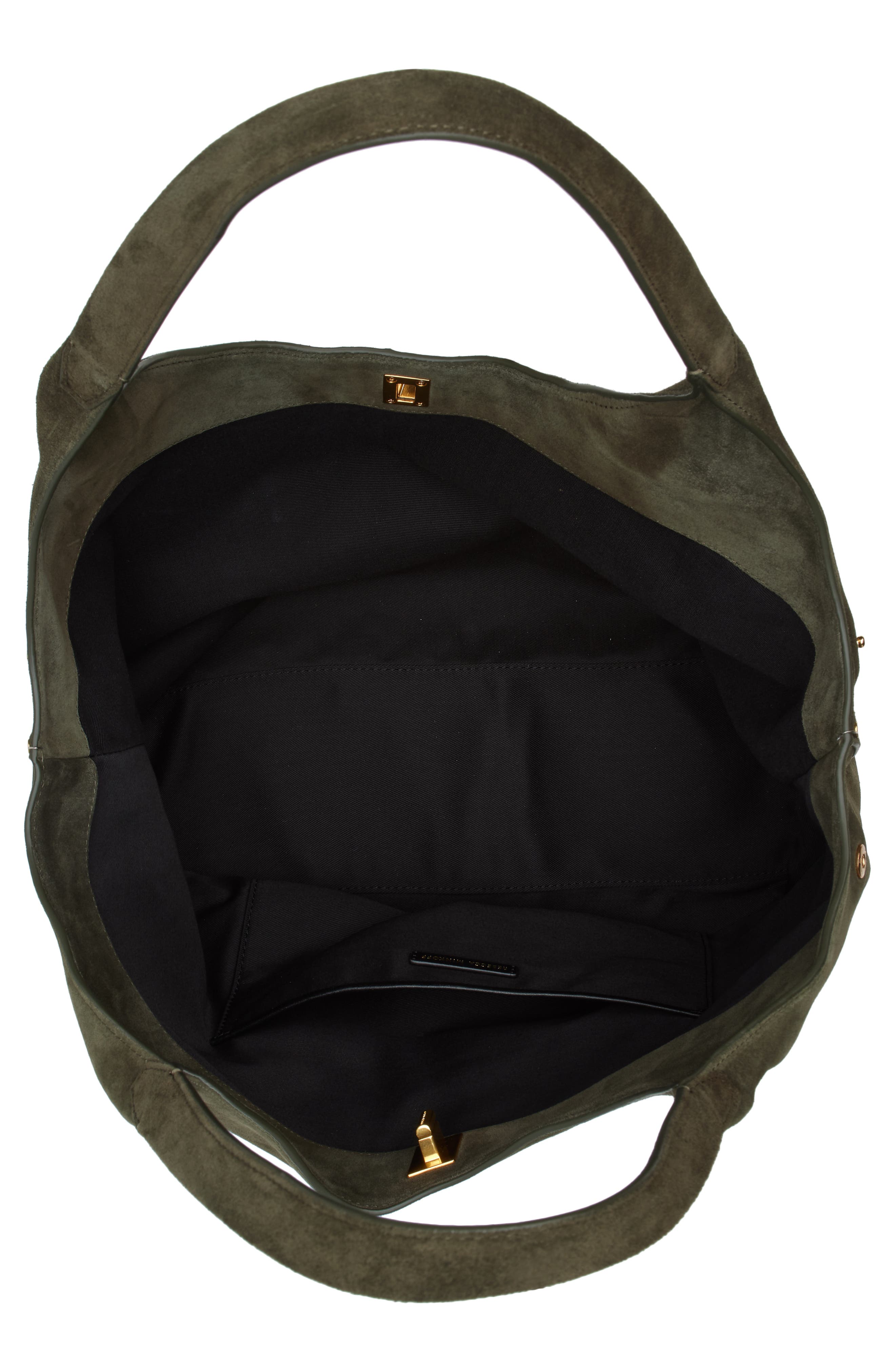 Rebecca Minkoff Darren Signature Carryall Bag, Alternate, color, Moss