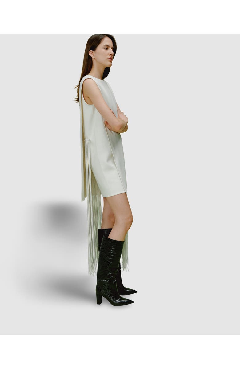 MI/MAI Wassily Croc-style Long Boot, Alternate, color, Black