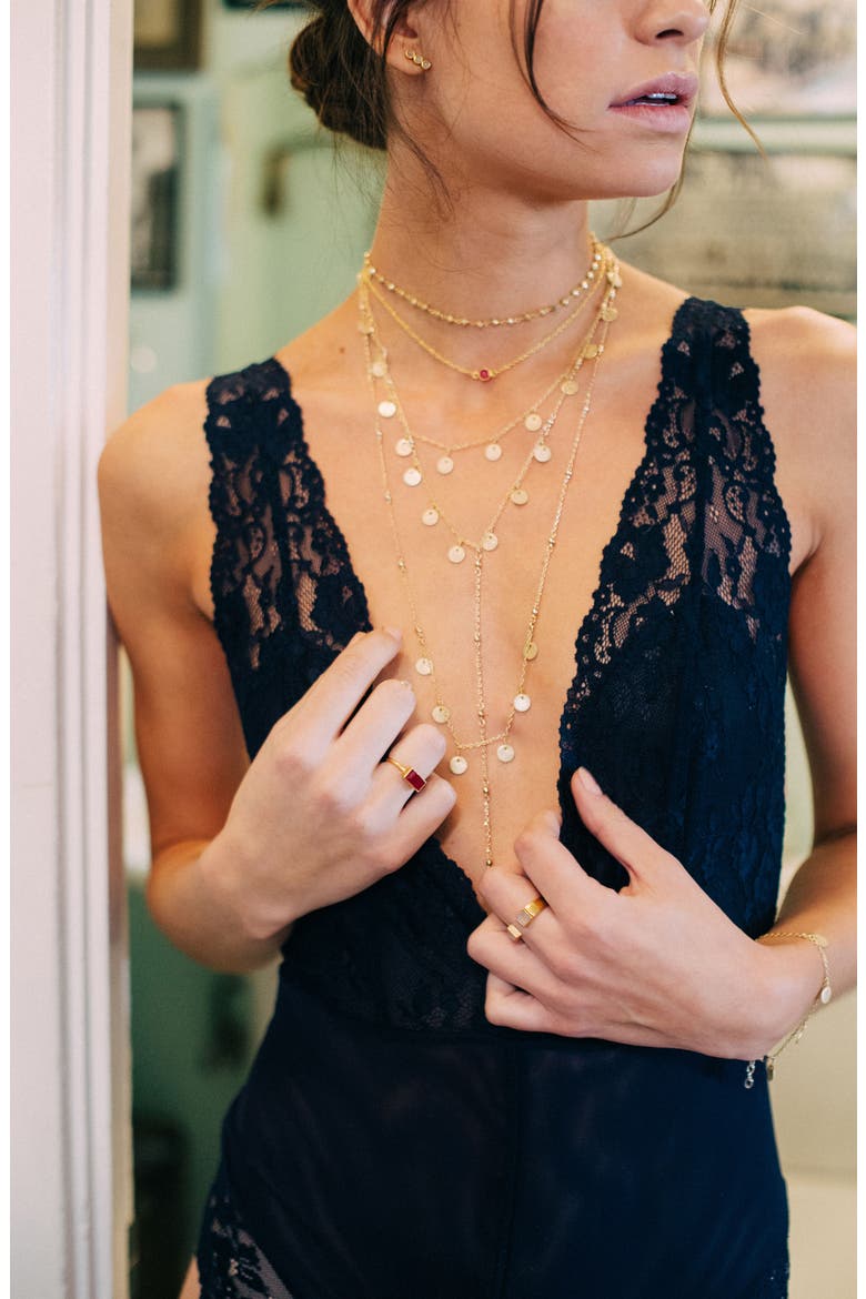 Night/Day Lariat Necklace, Alternate, color, GOLD