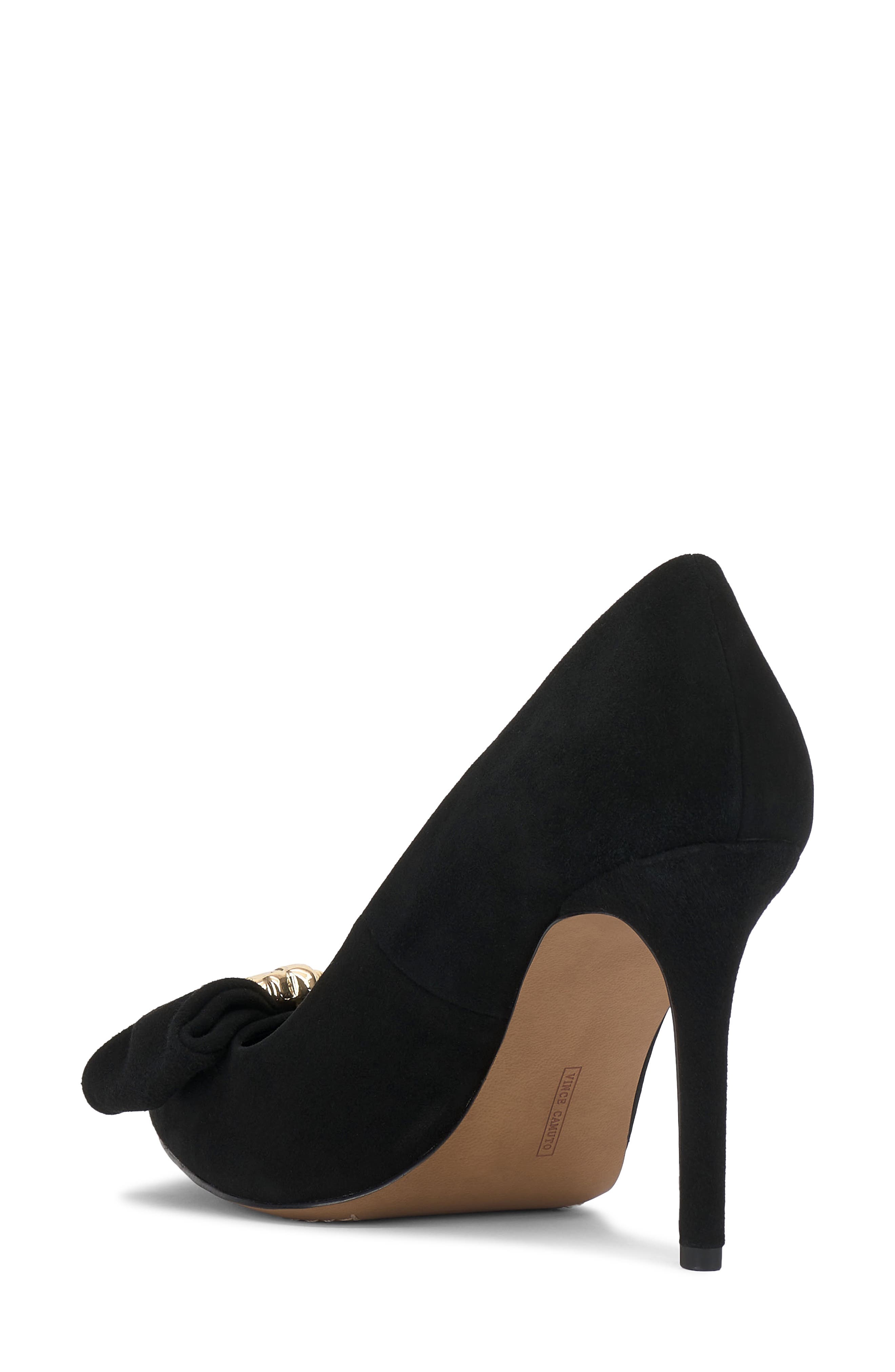 Vince Camuto Haylez Pointed Toe Pump, Alternate, color, Black