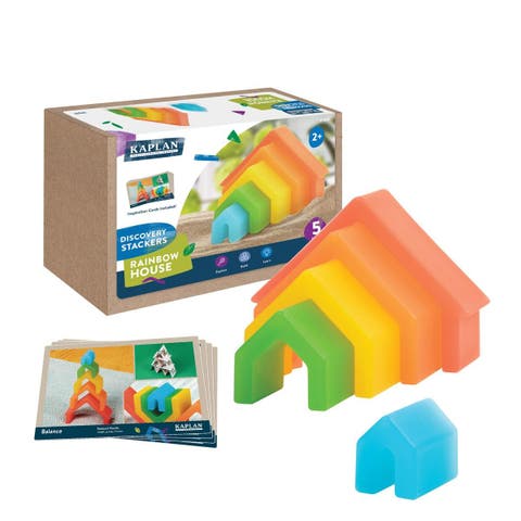 Discovery Stackers - Rainbow House - 5 Pieces