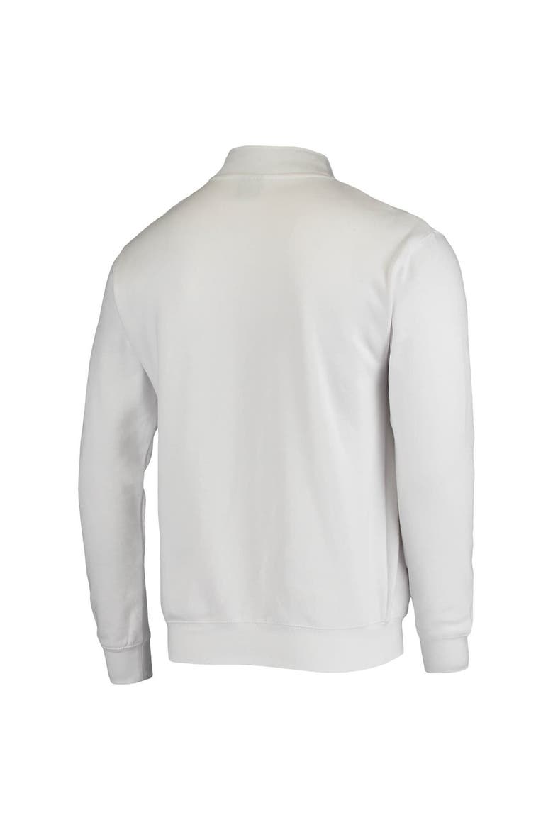 Men's Colosseum White Washington State Cougars Tortugas Logo Quarter-Zip Jacket, Alternate, color, White
