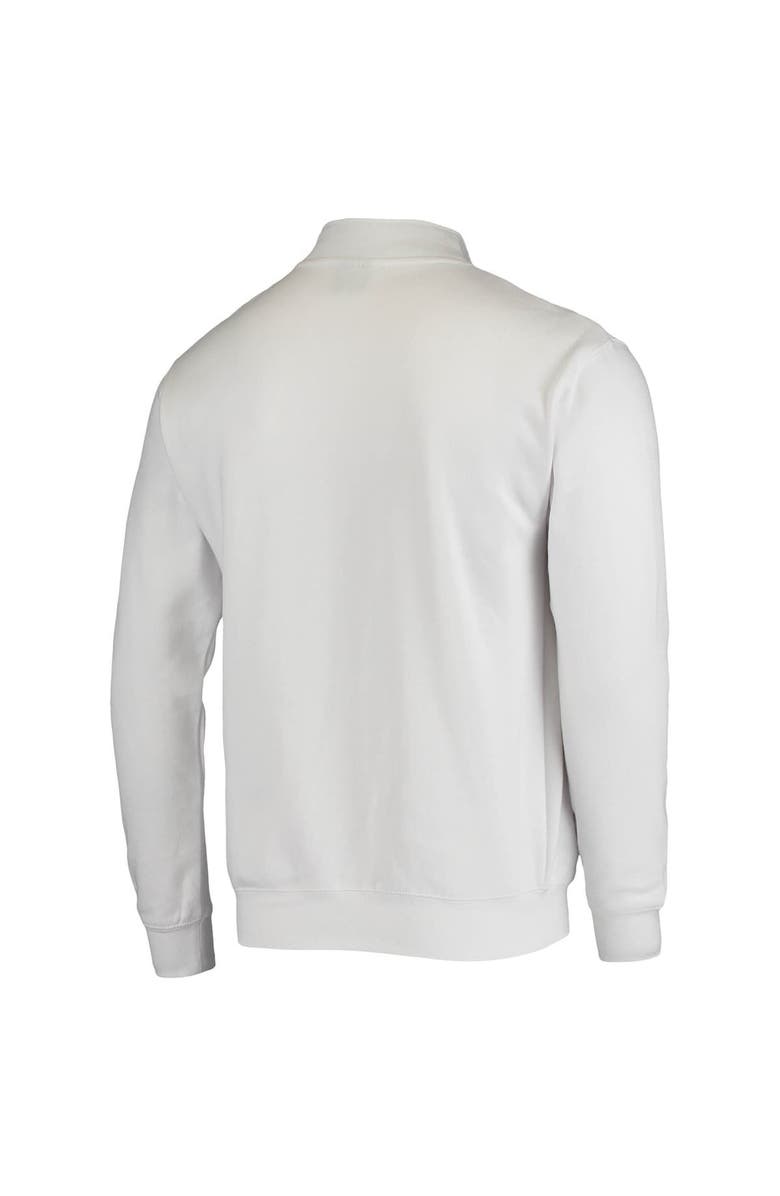 COLOSSEUM Men's Colosseum White Washington State Cougars Tortugas Logo Quarter-Zip Jacket, Alternate, color, White