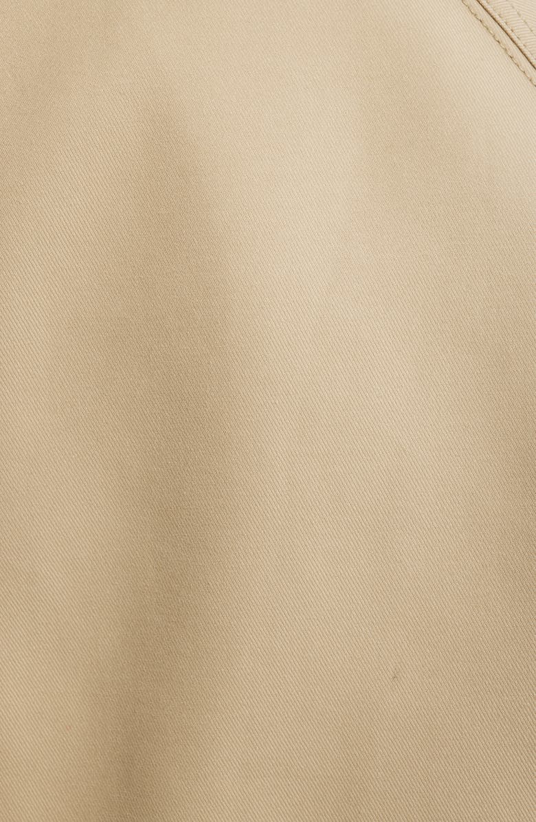 Bernardo Long Check Collar Raincoat, Alternate, color, 