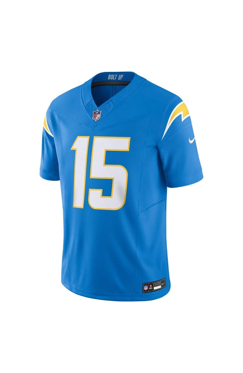 Nike Men's Nike Ladd McConkey Powder Blue Los Angeles Chargers Team Vapor F.U.S.E. Limited Jersey, Alternate, color, Powder Blue