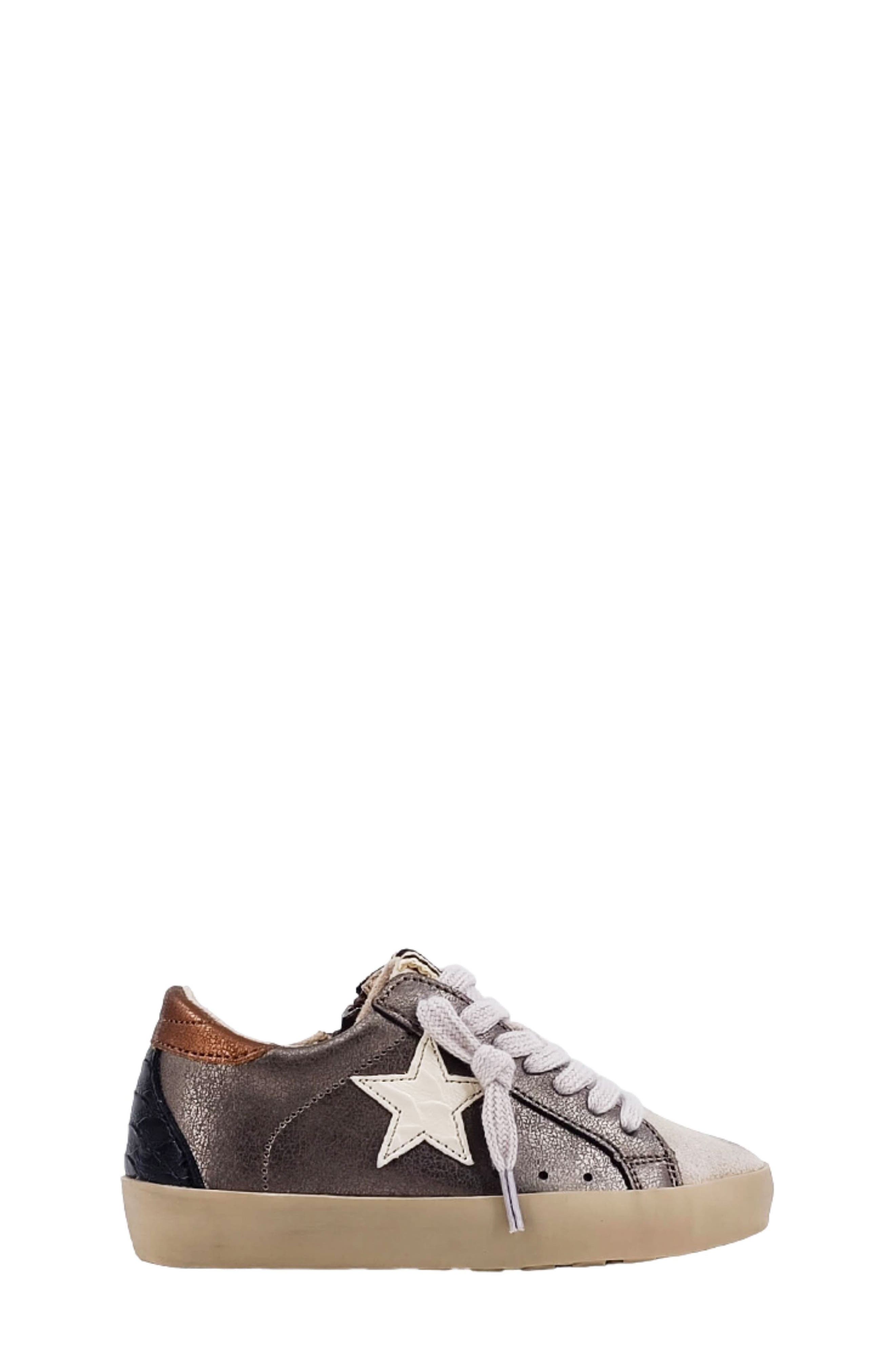 Kids' Paula Sneaker, Alternate, color, METAL