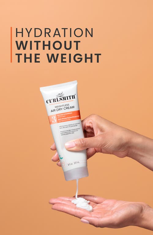 Curlsmith Weightless Air Dry Cream In Transparent