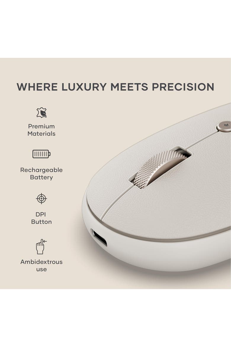 OntheGo Bluetooth Mouse, Alternate, color, Sand