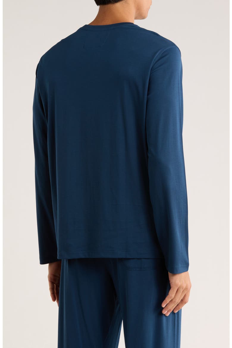 Super Fine Cotton Blend Top, Alternate, color, DUST BLUE