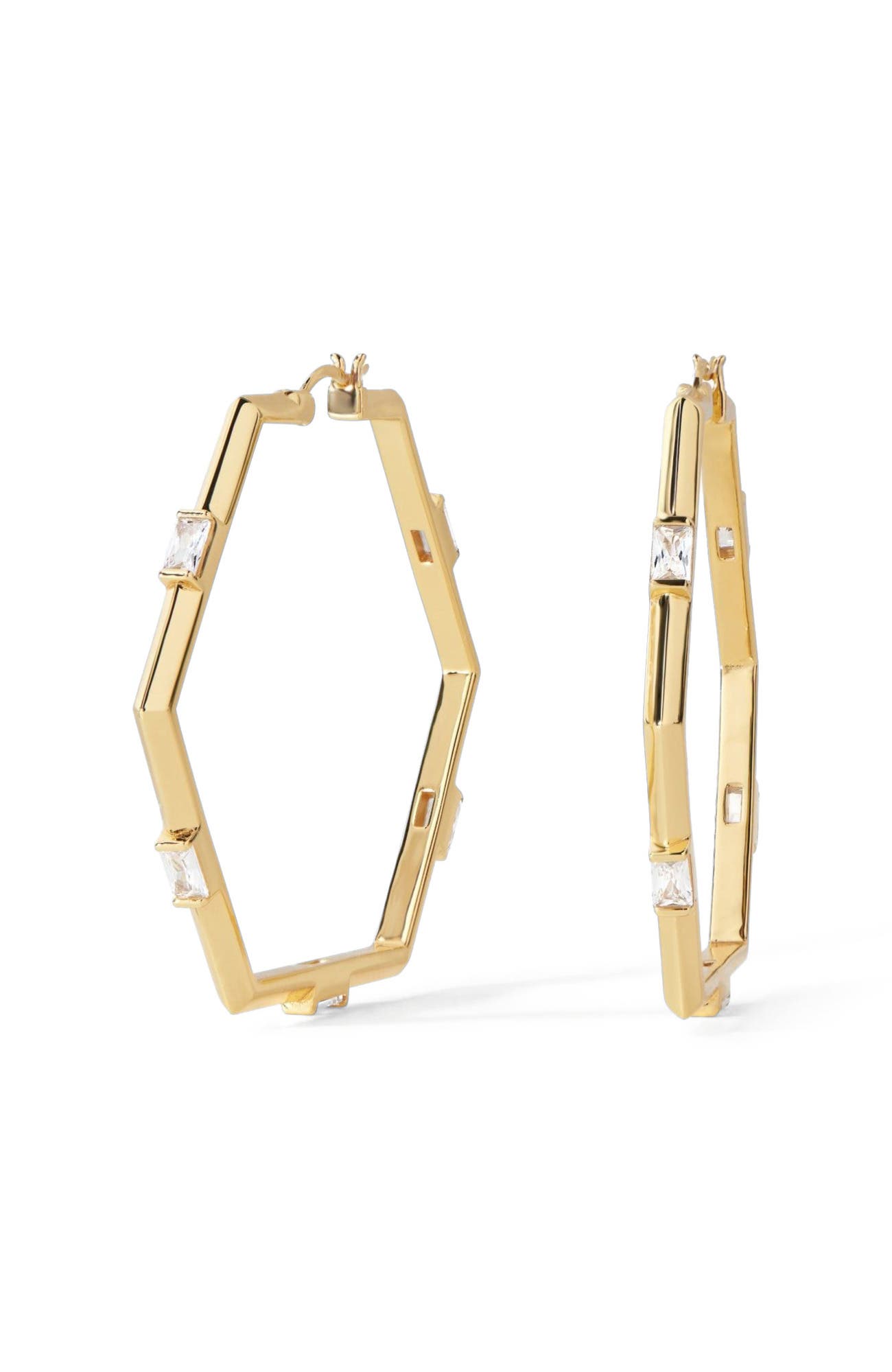 Gold/White  CZ