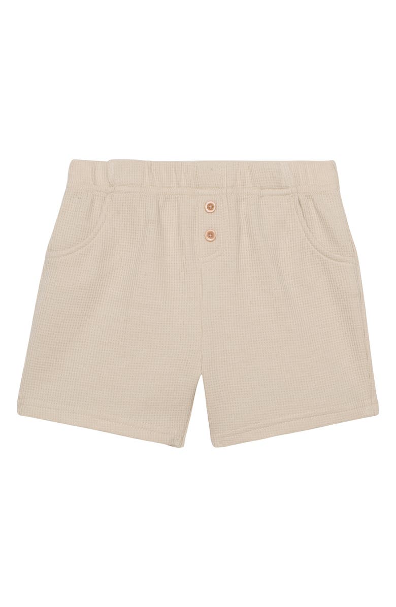 PL Baby by Petit Lem 3-Piece T-Shirt & Shorts Set, Alternate, color, Beige Sun