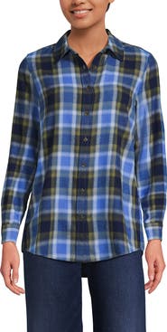 Lands' End Flannel Shirt