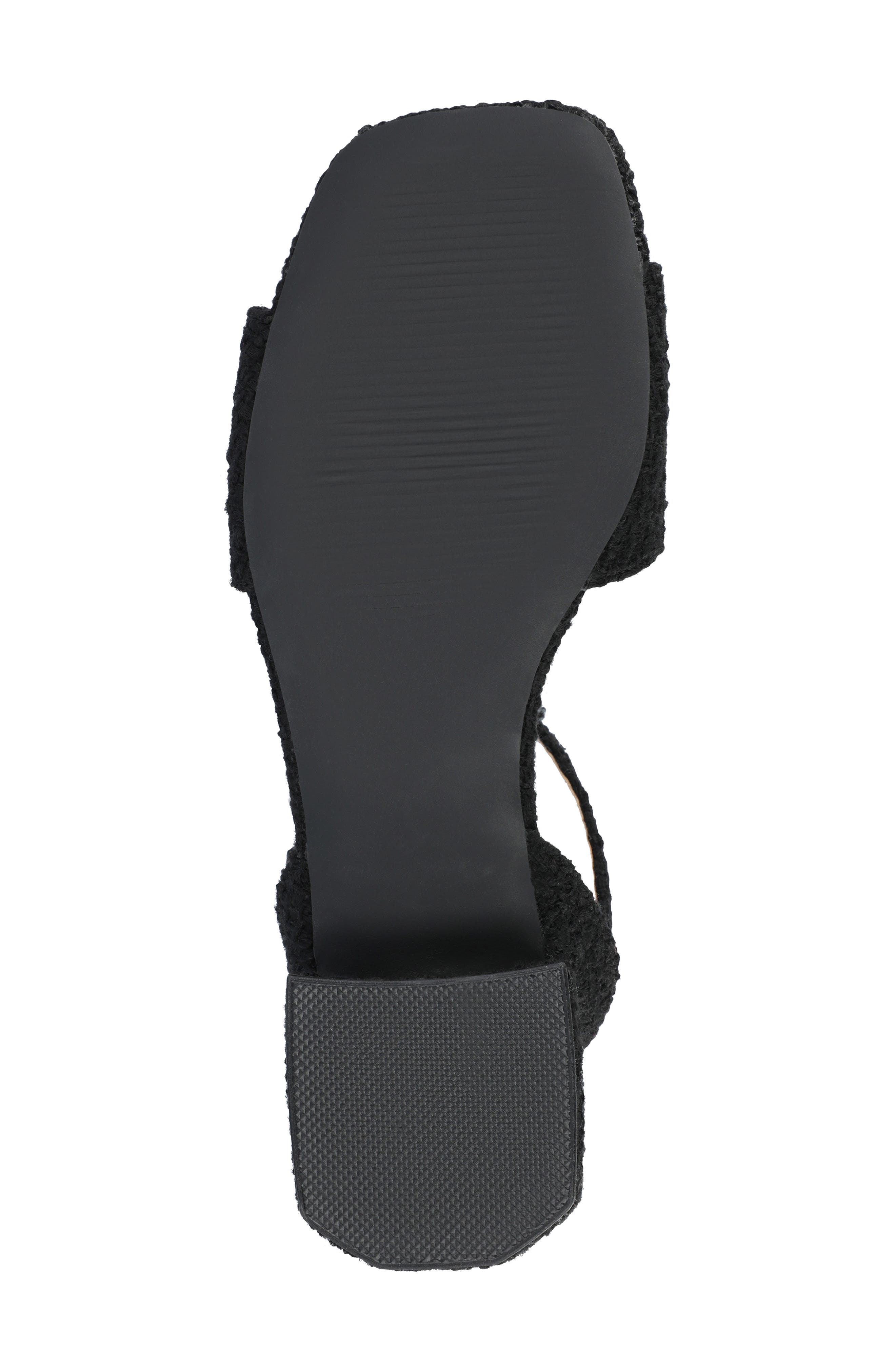 Journee Collection Adleey Block Heel Sandal, Alternate, color, Black