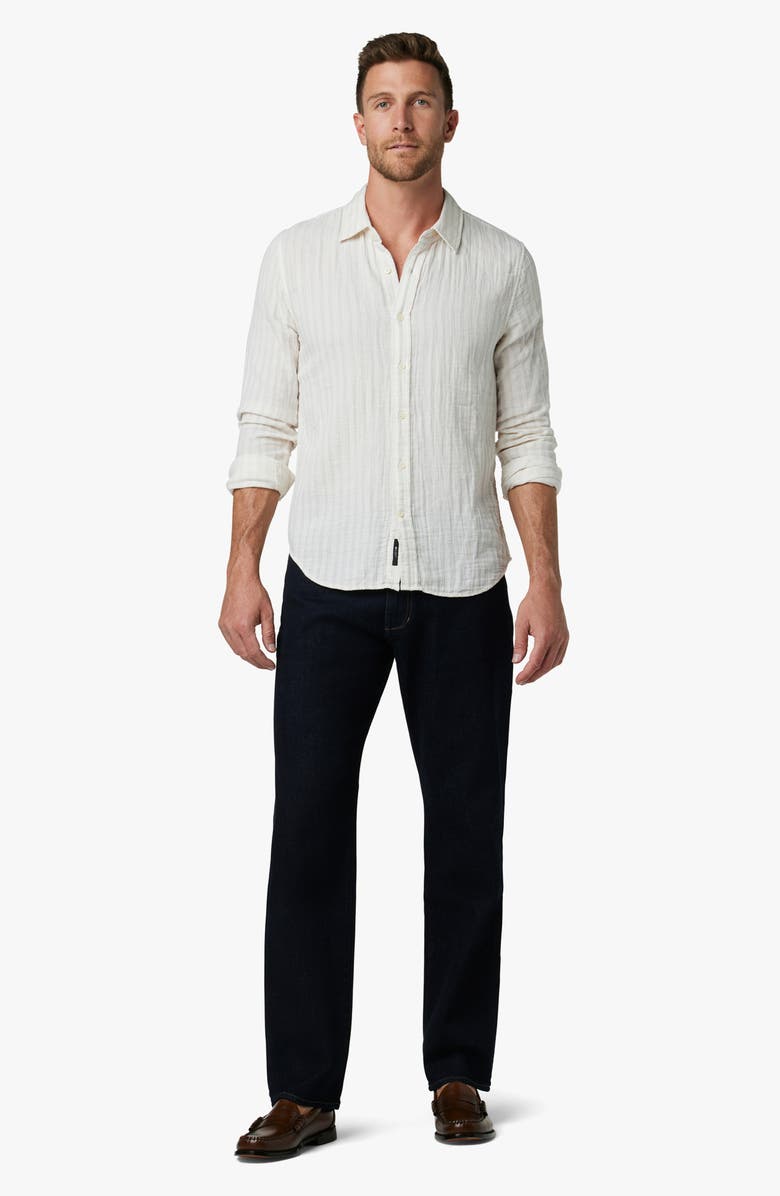 Joe's Theo Textured Cotton Button-Up Shirt, Alternate, color,