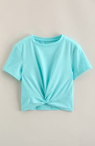 Zella Girl Kids' Twist Front T-Shirt
