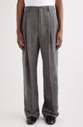 Dries Van Noten Panrom Pleated Wool Pants