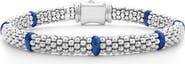 LAGOS Blue Caviar Ceramic Station Rope Bracelet