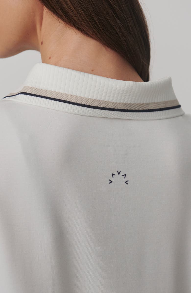 Varley Elton Performance Polo, Alternate, color, White
