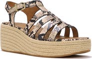 FitFlop Platfform Snake Espadrille Fisherman Sandals