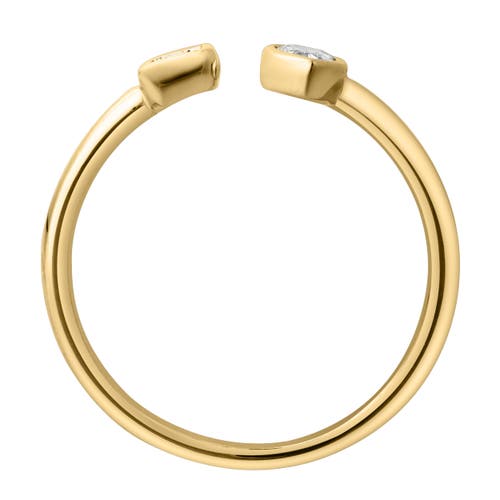 Luvmyjewelry Lyra 14k Gold Lab Grown Diamond Open Ring In Gold