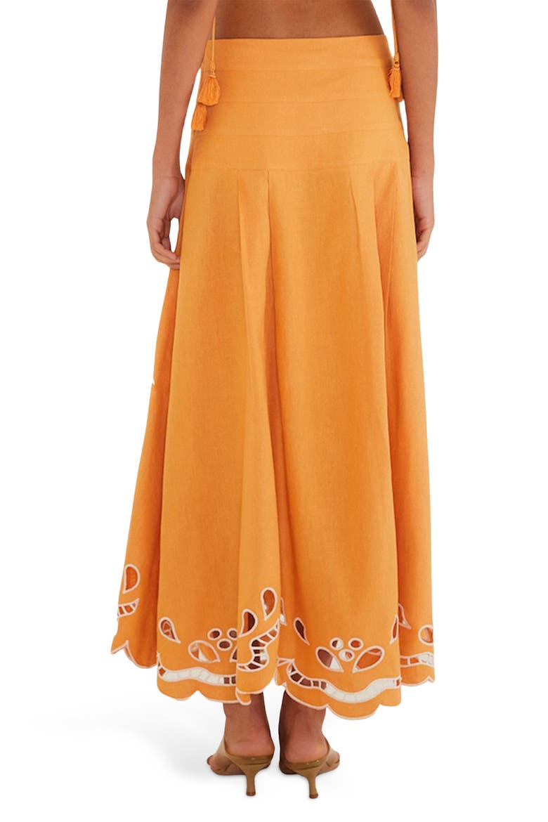 Tropi Embroidered Eyelet Cover-Up Maxi Skirt, Alternate, color, TROPI EMBROIDERY CAM