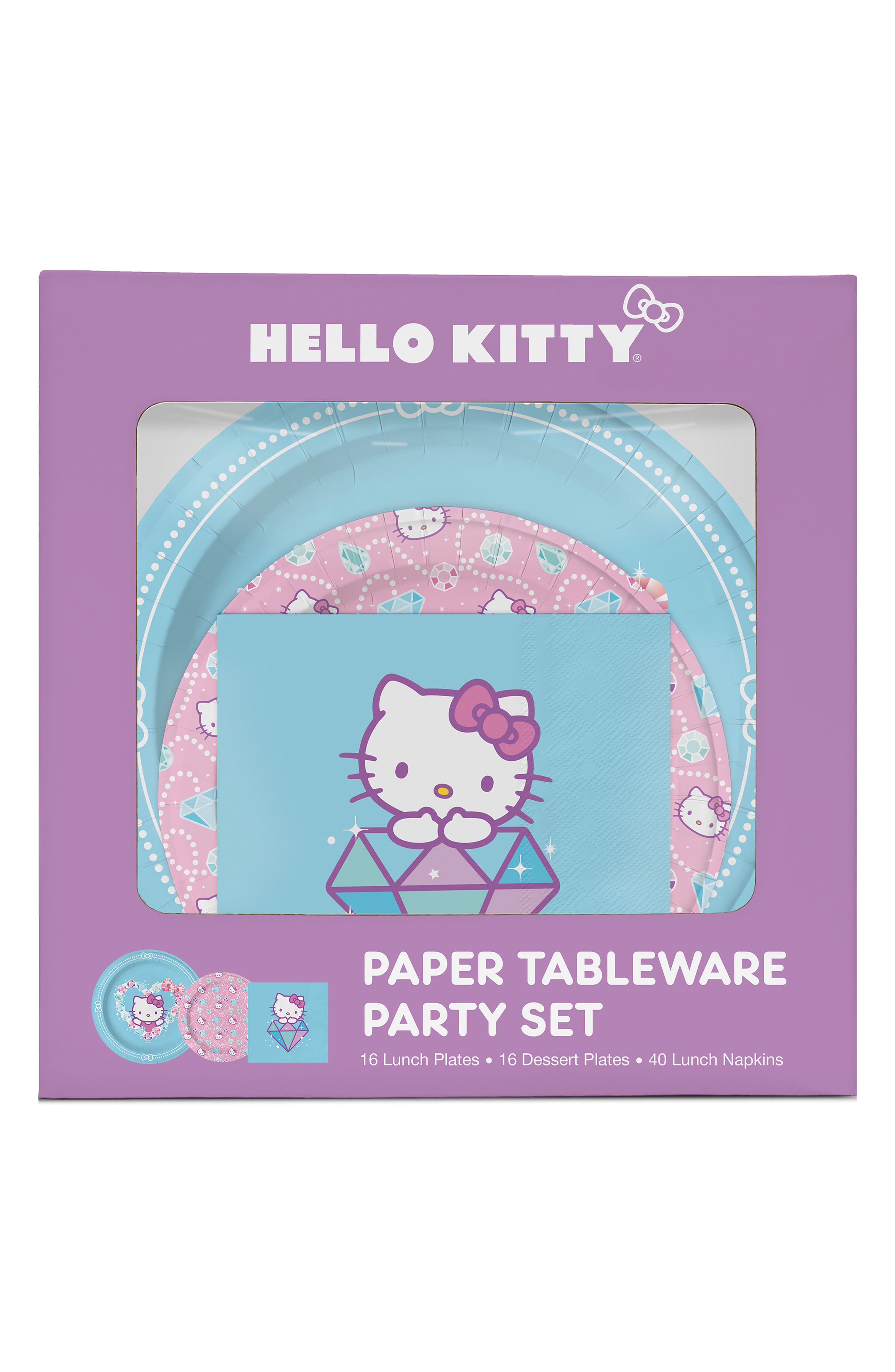 Studio OH! x Hello Kitty® Paper Tableware Party Set