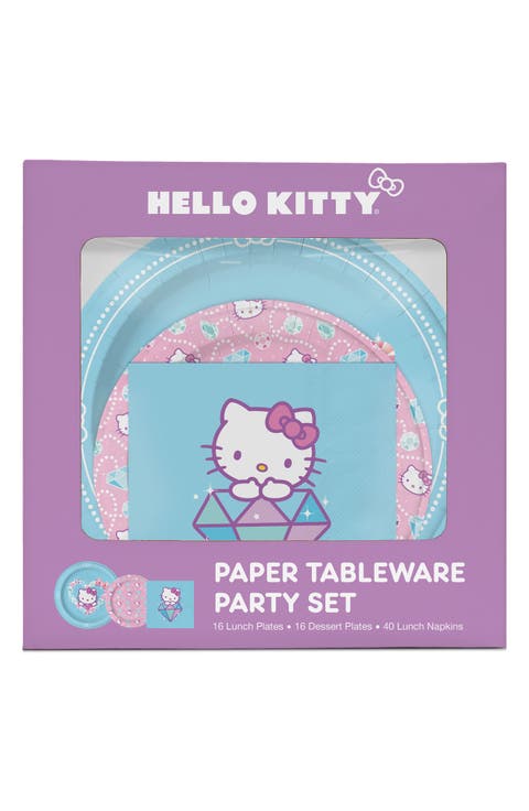 x Hello Kitty® Paper Tableware Party Set