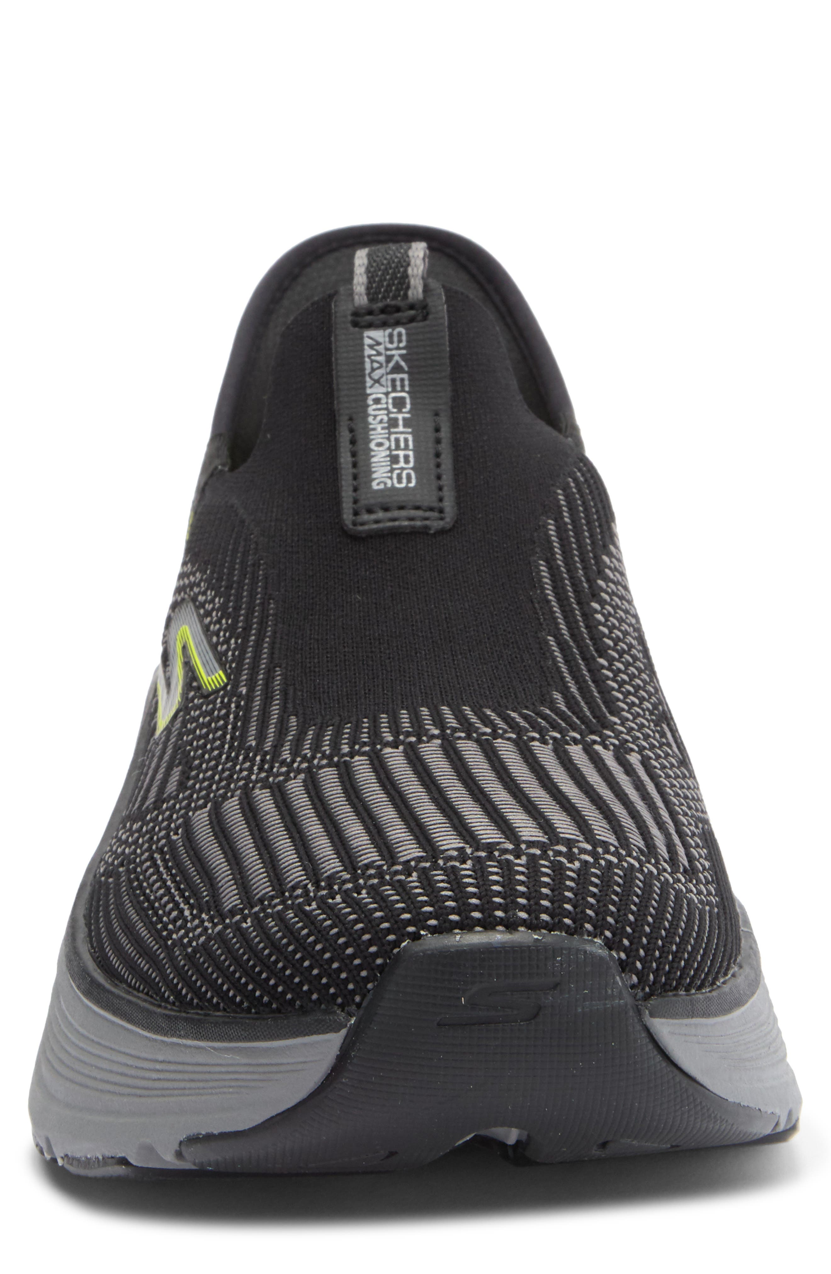 SKECHERS Max Cushion Slip-Ins Sneaker, Alternate, color, Black/ Charcoal