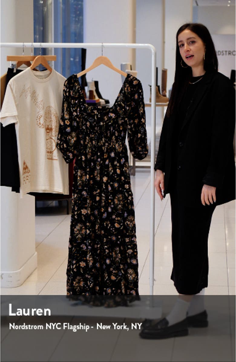 Oasis Print Maxi Dress, sales video thumbnail