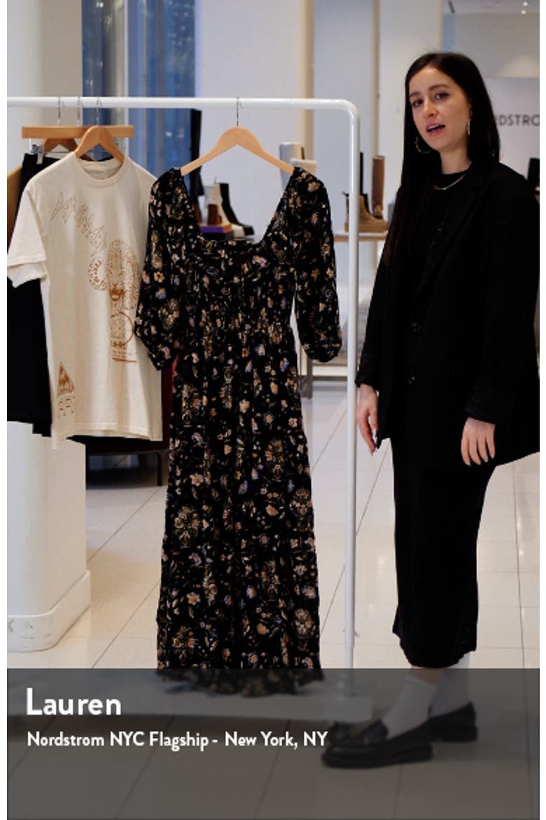Oasis Print Maxi Dress video