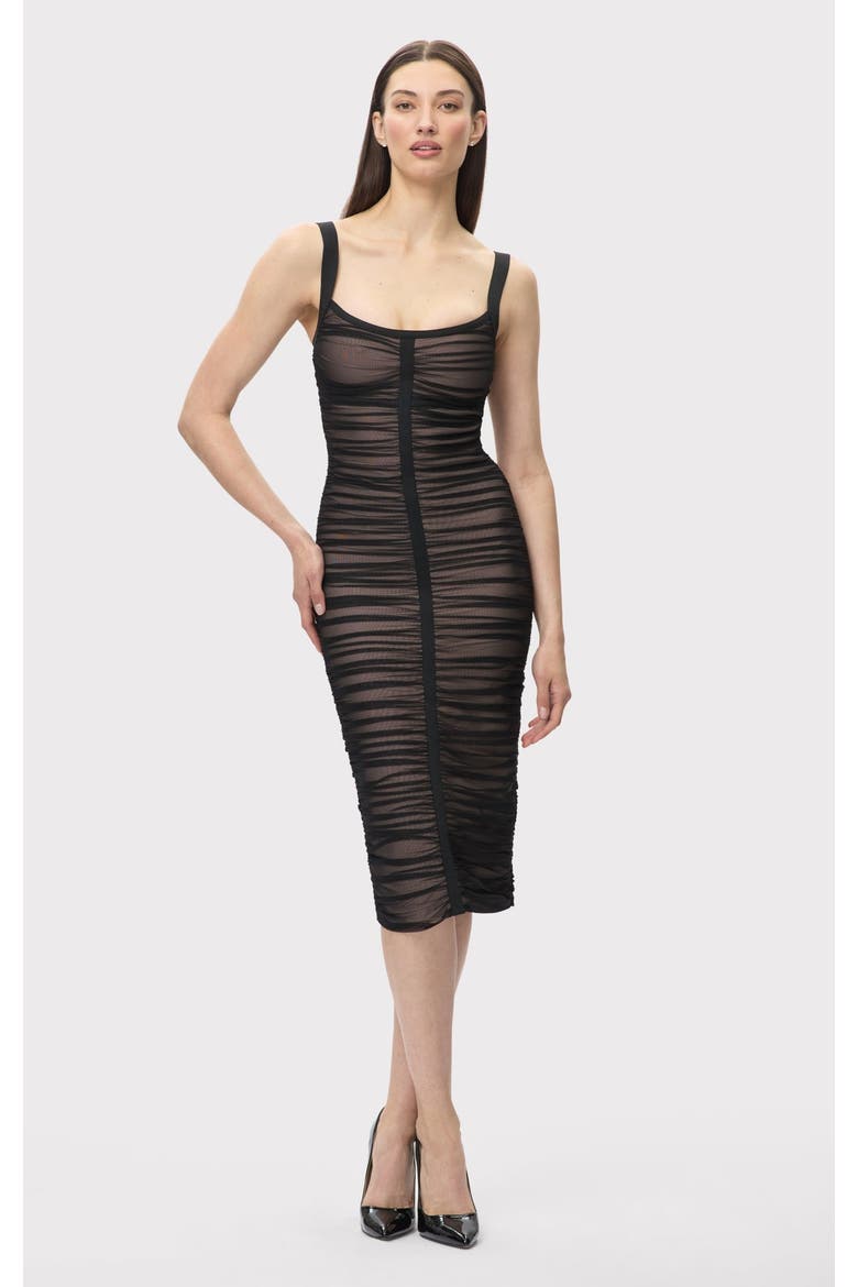 The Gloria Dress, Alternate, color, BLACK