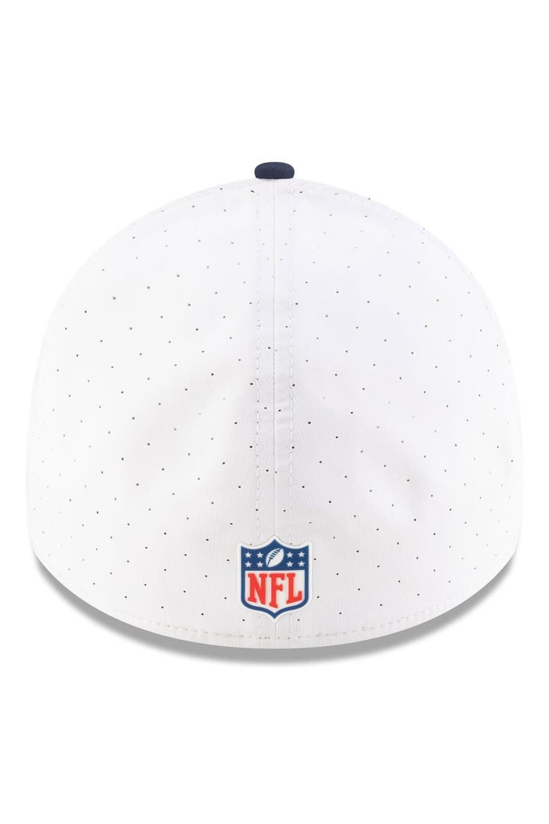 Men's New Era  White/Navy Dallas Cowboys 2025 NFL Training Camp 39THIRTY Flex Hat, Alternate, color, White