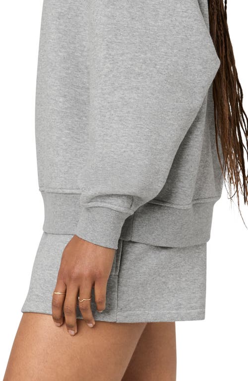 Florence By Mills Cozy Crush Sporty Skort In Heather Grey