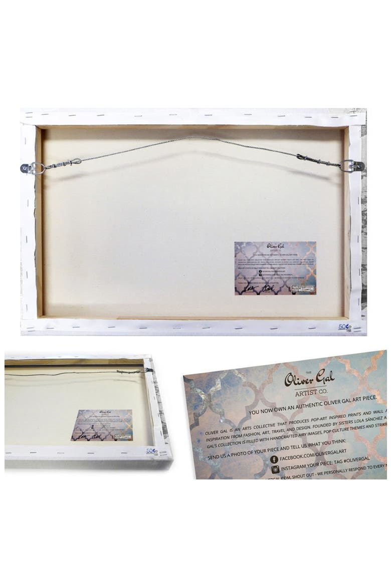 Minneapolis Luggage Tag Wall Art, Alternate, color, ORANGE