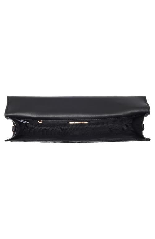 Urban Expressions Handbags Woven Convertible Clutch In Black