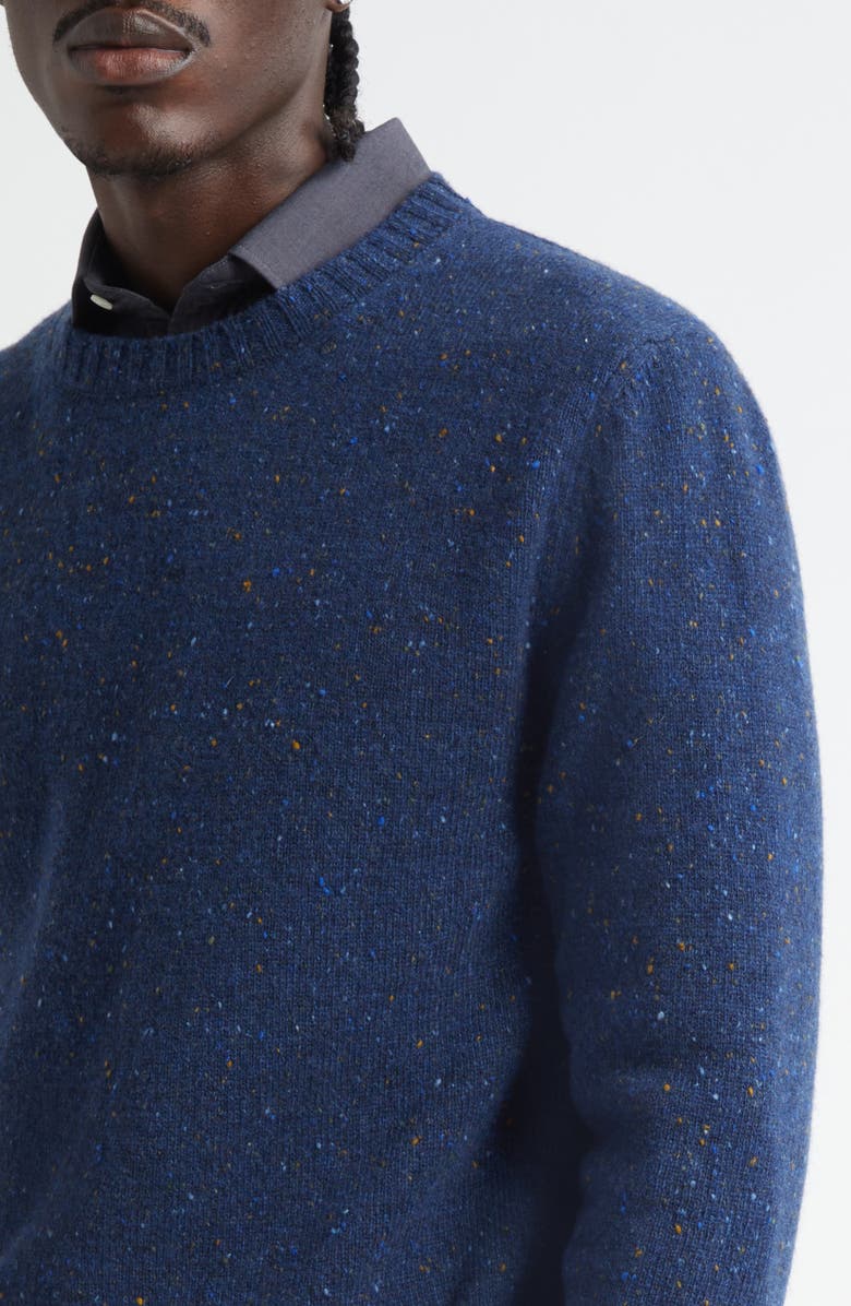 Massimo Alba Dustin Crewneck Sweater, Alternate, color, Lapis