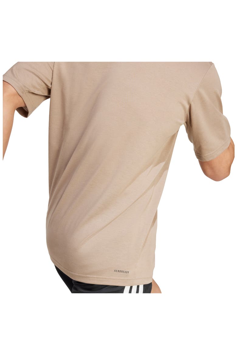 Train Essentials FeelReady Training T-Shirt, Alternate, color, CHABRN/BLA