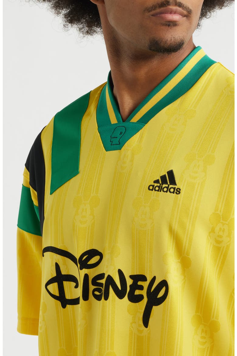 x Brain Dead Disney Football Jersey, Alternate, color, BOLD GOLD