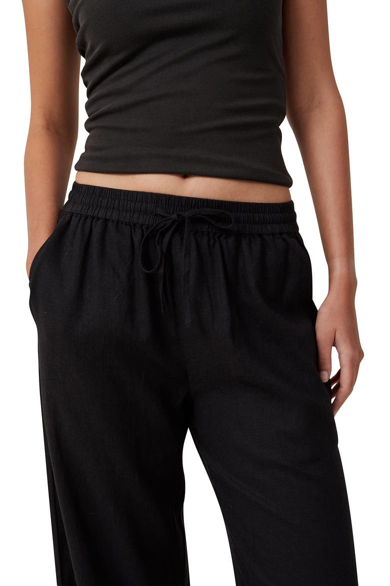Women's Haven Wide Leg Pant, Alternate, color, Black