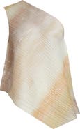 Issey Miyake Sea Bubble Pleated One-Shoulder Top