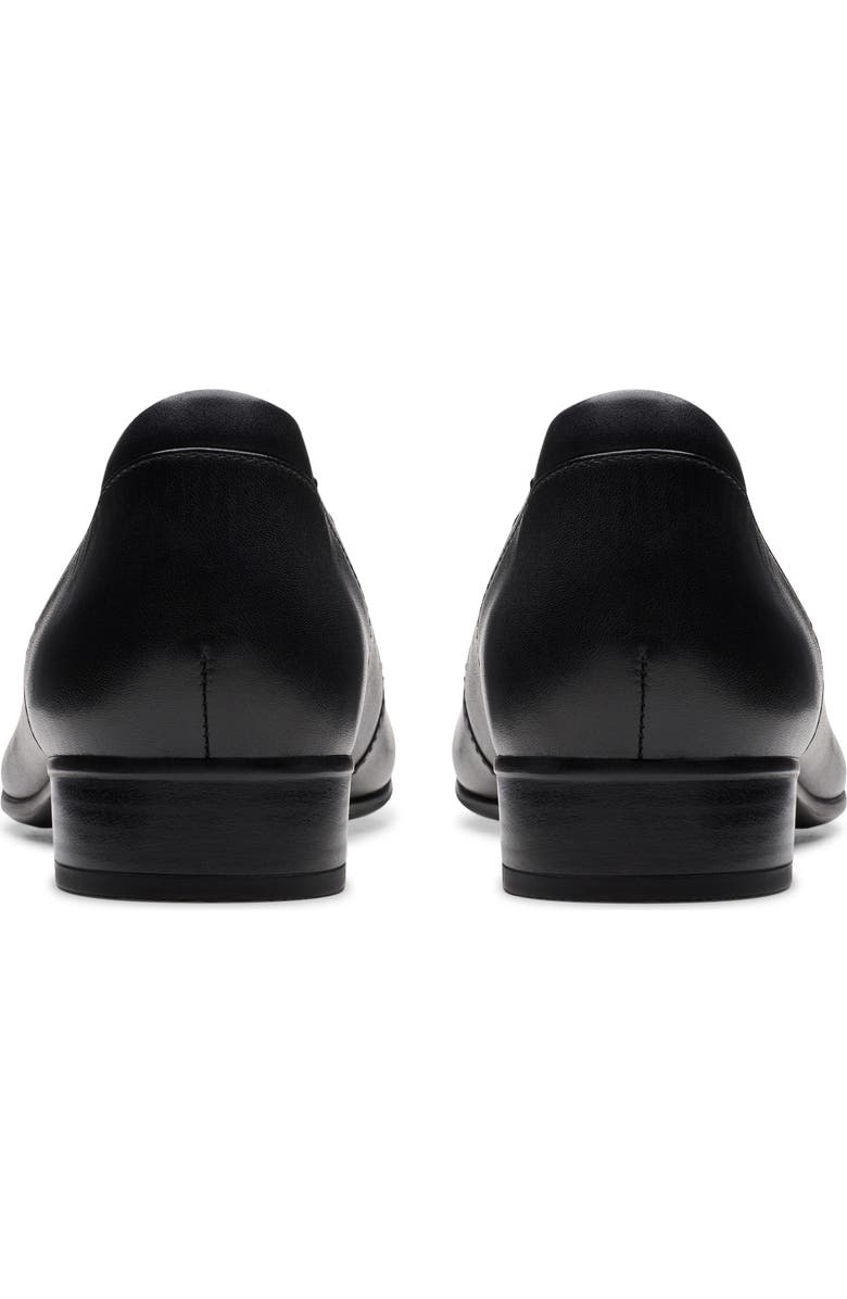 Clarks<sup>®</sup> Krystine May Cap Toe Pump, Alternate, color, Black Leather