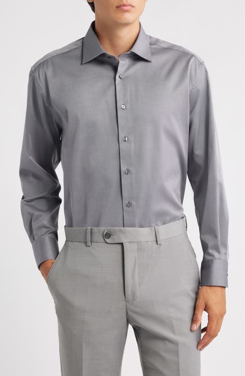 Cover Modern Fit Non-Iron Cotton Cover Shirt