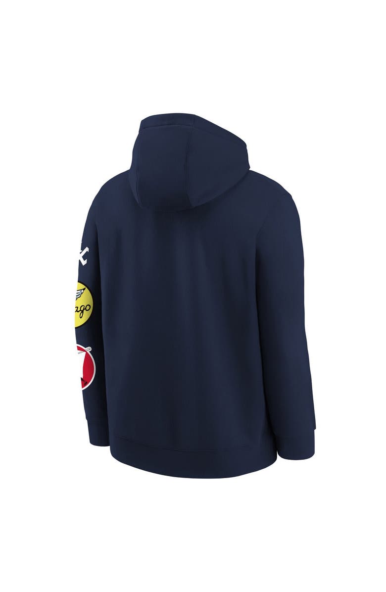 Nike Youth Nike Navy Chicago White Sox Rewind Lefty Pullover Hoodie, Alternate, color, 