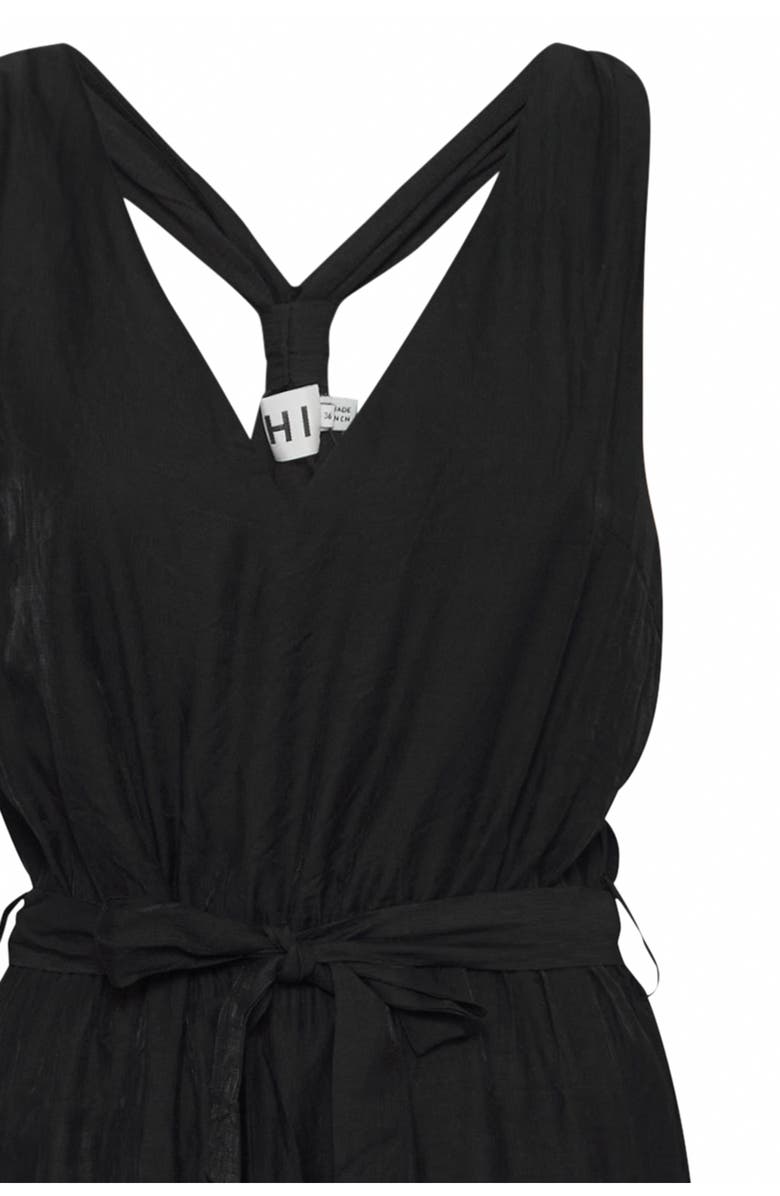 ICHI Taneesa Jumpsuit, Alternate, color, Black