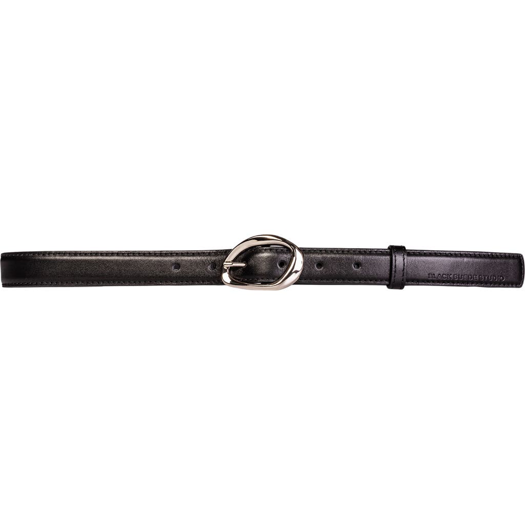 Black Suede Studio Iconic Belt